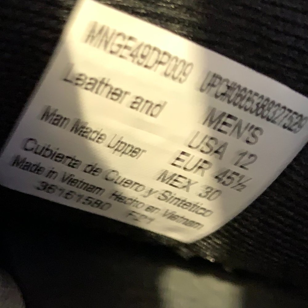 NEW! Mens Genuine Leather Memory Foam shoes 12 - Picture 14 of 14